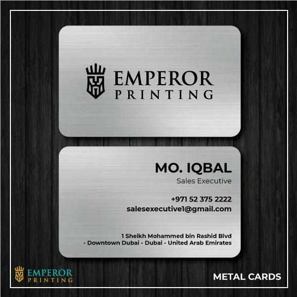 Metal Business Cards