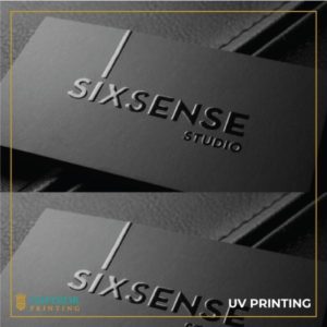 Business cards-UV Printing