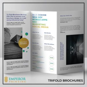 Trifold flyers