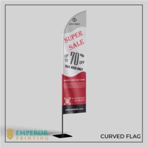 Curved Flag